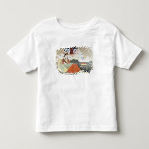 シャー・アッバスIの庭の女性 トドラーTシャツ