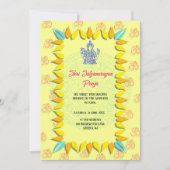 シャー・サティヤ・ナラヤーン・プージャ（インド式） 招待状 (正面)