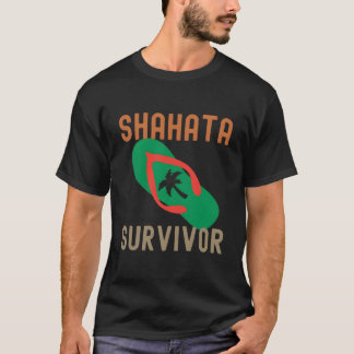 シャー・サバイバー・トロピカル・ハワイアン Tシャツ