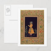 シャー・ジャハンポートレート(1592-1666)ムガル、c.1632 ポストカード (正面/裏面)