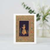 シャー・ジャハンポートレート(1592-1666)ムガル、c.1632 ポストカード (スタンド正面)