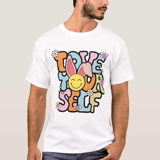 シャ前向きツインスパイア | Love Yourself T-Shirt Tシャツ (正面)