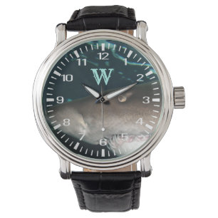 シャ実在ーク·ウォッチ 腕時計