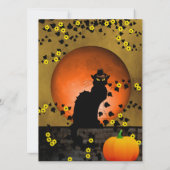 シャ・ノワール・サンクスギビング 招待状 (裏面)