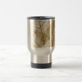 シュアクリームベージュレース葉ズ トラベルマグ (中央)