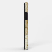 シュアクリームベージュレース葉ズ Case-Mate iPhoneケース (裏面/右)