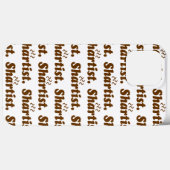 シュアーティスト。 Case-Mate iPhoneケース (裏面 (横))