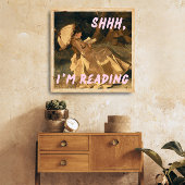 シュイムズウォール読アートドルムルームデコールレトロ ポスター