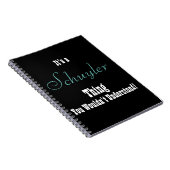 シュイラー・シスターズ・ジャーナル ノートブック (右側)