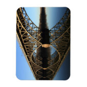 シュイルキル川にかかる橋 マグネット (縦)