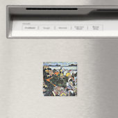 シュイレ島 – リュマウ島の夏の風景 マグネット (インサイチュ (食洗機))