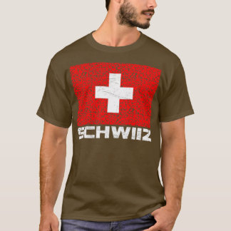シュウィズスイスドイツ語 Tシャツ