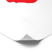 シュウィズフスボールスイスの地図 ポスター (角)