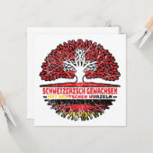 シュウィズ・シュバイザー・ドイツ・シュランド・バウム・ウルゼル カード (正面/裏面インサイチュ)