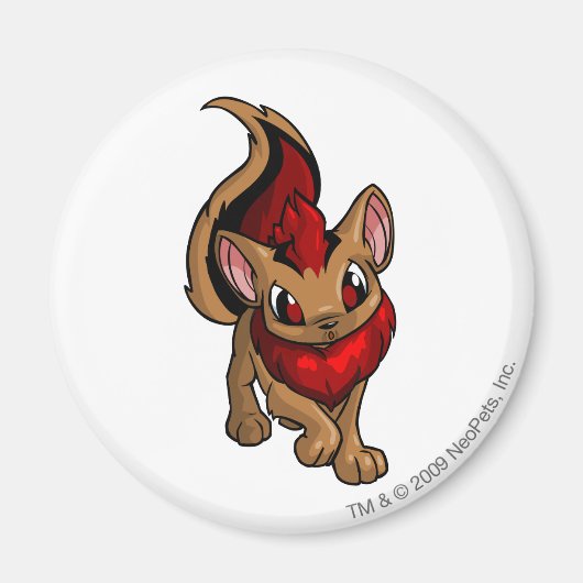 シュウィートックレッド マグネット (正面)