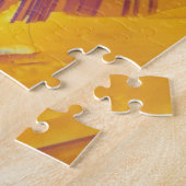 シュウ酸の水晶 ジグソーパズル (側面)