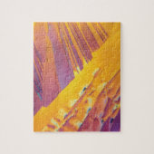 シュウ酸の水晶 ジグソーパズル (縦)