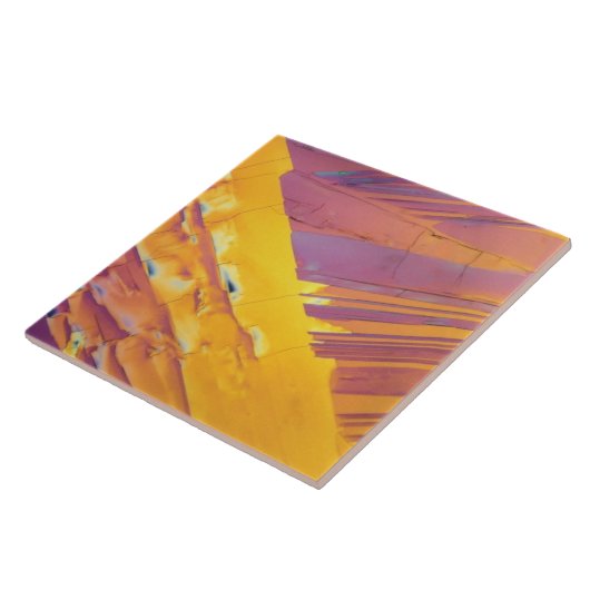 シュウ酸の水晶 タイル (側面)