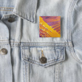 シュウ酸の水晶 缶バッジ (インサイチュ)