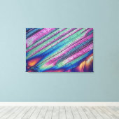 シュウ酸結晶 キャンバスプリント (インサイチュ (ウッドフロア))