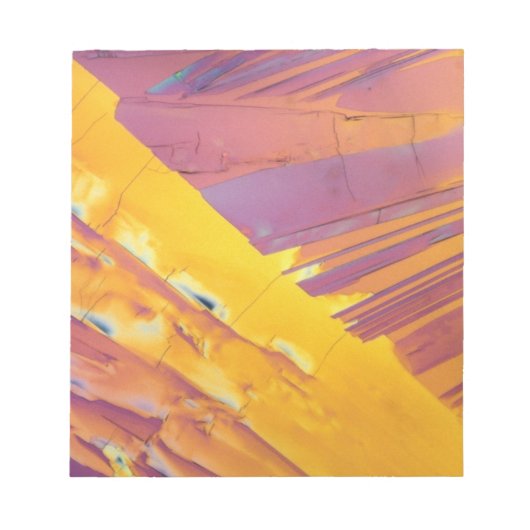 シュウ酸結晶 ノートパッド (正面)