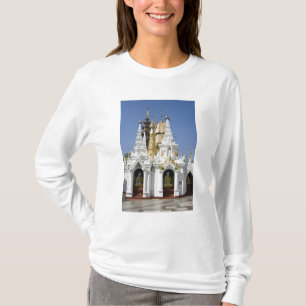 シュエダゴン・パゴダ(大仏塔)、大きな寺院 Tシャツ