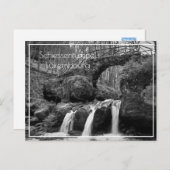 シュエッセンチュンペル滝ルクセンブルグモノクローム ポストカード (正面/裏面)