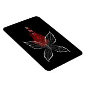 シュエユータンフアウィスバタフライ マグネット (右側)