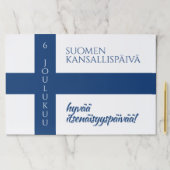 シュオメン・カンサルリスパイヴァ・フィンランド国旗 ペーパーパッド (インサイチュ)