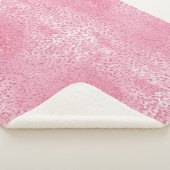 シュガーかわいらしピガーリーンクグリッターヒョウ シェルパブランケット (3/4)