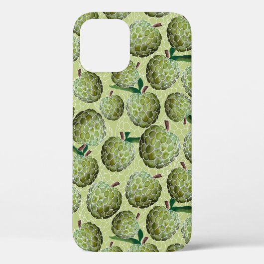 シュガーアップルウォーター色 |緑のCase-Mate iPhone Ca Case-Mate iPhoneケース (裏面)