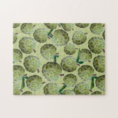 シュガーアップルウォーター色 |緑 ジグソーパズル (横)