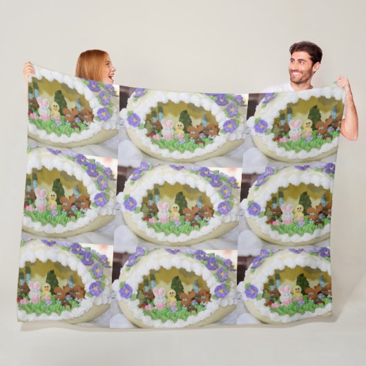 シュガーイースター卵嚢 フリースブランケット (インサイチュ)