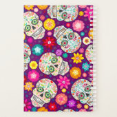 シュガーカラフルスカルフィエスタオンパープル プランナー手帳 (裏面)