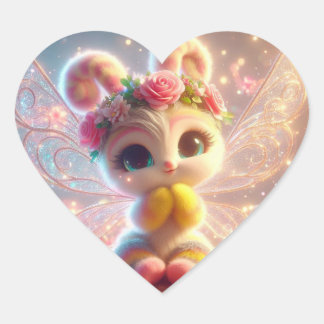 シュガーキャットバタフライ ハートシール