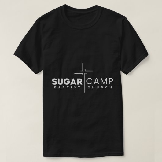 シュガーキャンプバプティスト教会Tシャツ Tシャツ (デザイン正面)
