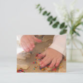 シュガークッキーを作る ポストカード (スタンド正面)