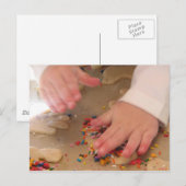 シュガークッキーを作る ポストカード (正面/裏面)