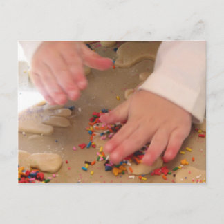 シュガークッキーを作る ポストカード