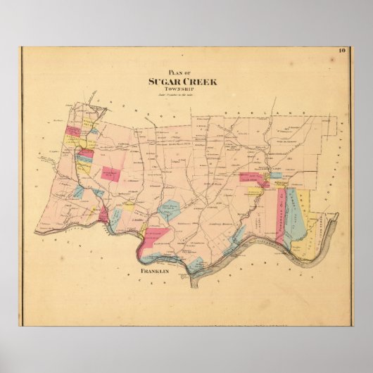 シュガークリークタウンシップ ポスター (正面)