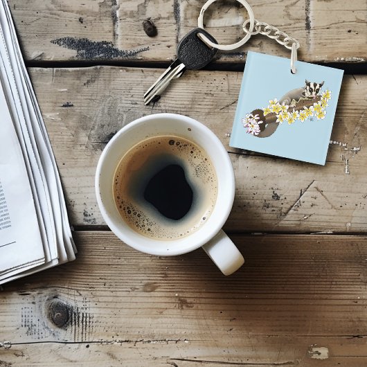 シュガーグライダーかわいいフローラ キーホルダー