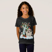 シュガーグライダーのクリスマスツリー照明シュガーグライダーChris Tシャツ (正面フル)