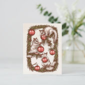 シュガーグライダーのクリスマスポストカード シーズンポストカード (スタンド正面)