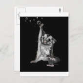 シュガーグライダーの泡 ポストカード (正面/裏面)