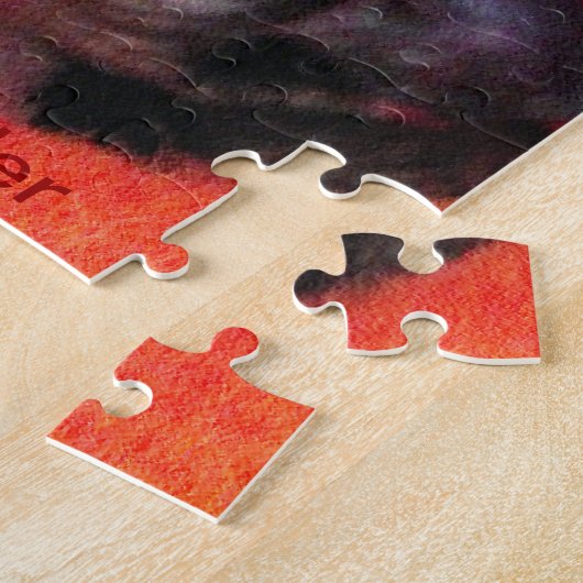 シュガーグライダーインオレンジぶら下がったズベッド ジグソーパズル (側面)