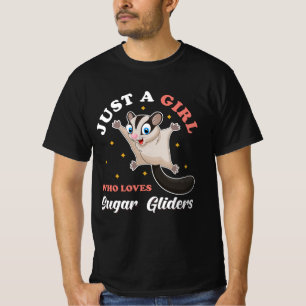 シュガーグライダーカワイイ動物 Tシャツ