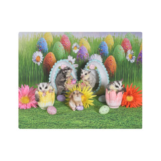 シュガーグライダー復活祭 メタルプリント