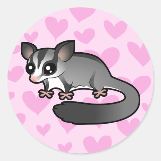 シュガーグライダー愛 ラウンドシール (正面)