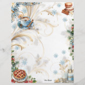 シュガーコート空白のItフルページレシピカード (裏面)