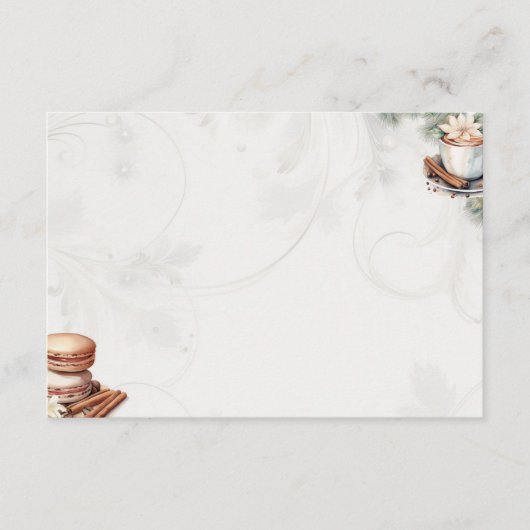 シュガーコートIt基本空白のレシピカード エンクロージャーカード (正面)